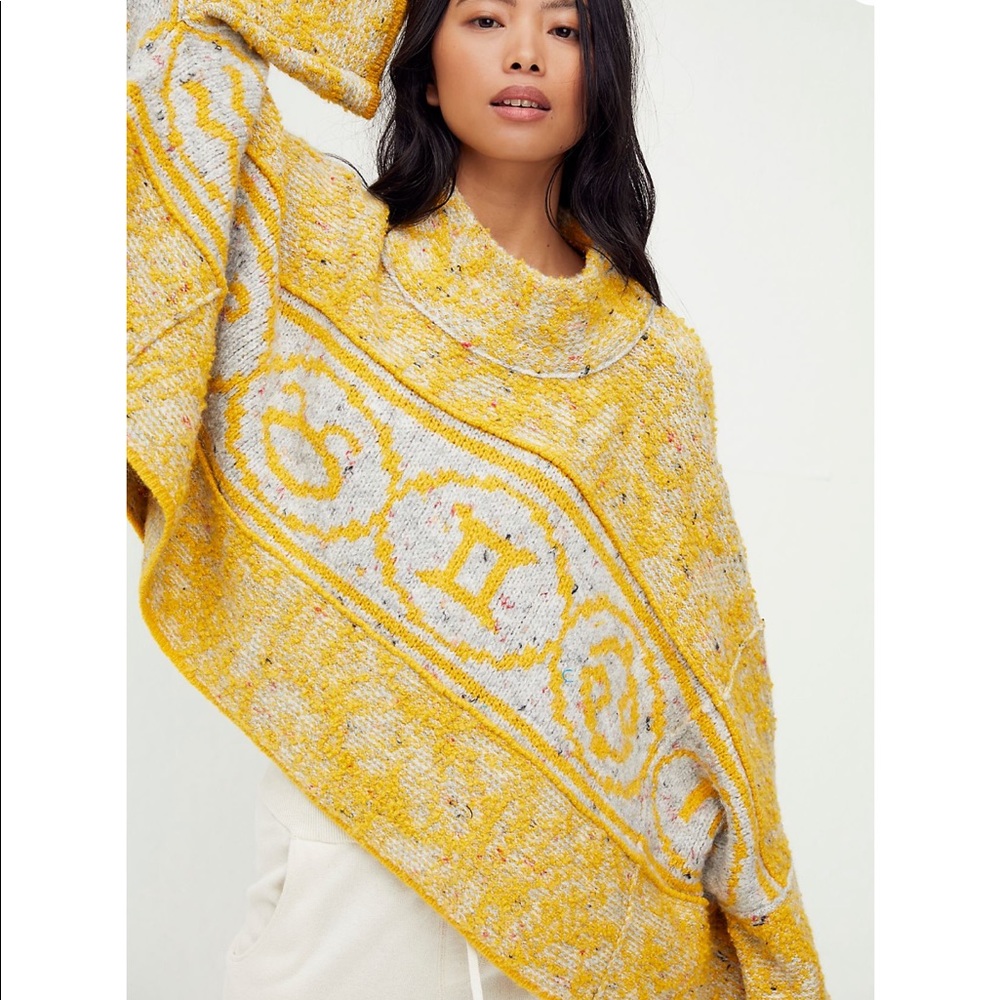 Free people zodiac sweater rare